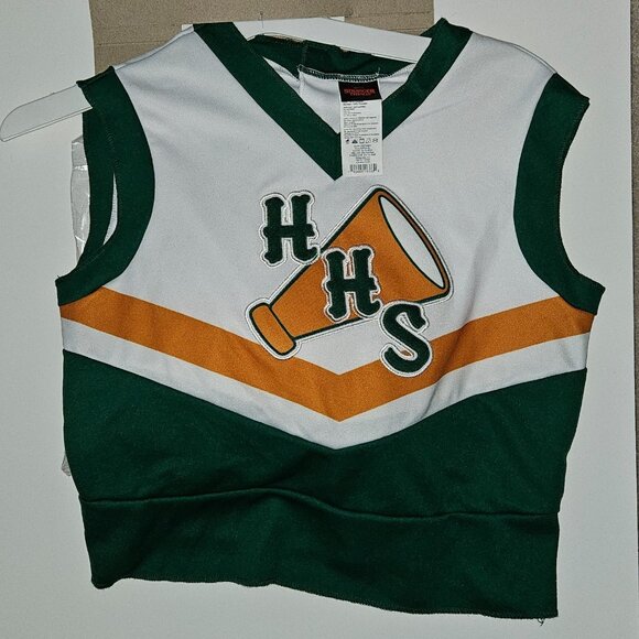 NEW Stranger Things Chrissy Cheerleader Halloween Costume Green Adult Small 4-6 - Picture 4 of 8